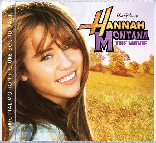 the album cover for Various Artists - Hannah Montana: The Movie (Original Soundtrack)