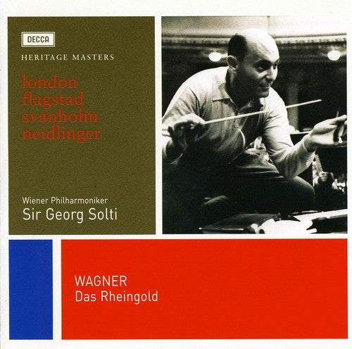 the album cover for KIRSTEN FLAGSTAD - Das Rheingold: Heritage Masters