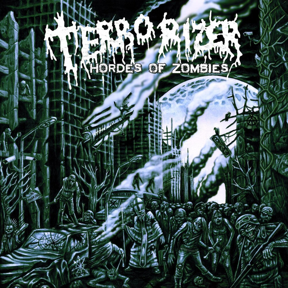 the album cover for Terrorizer - Hordes of Zombies