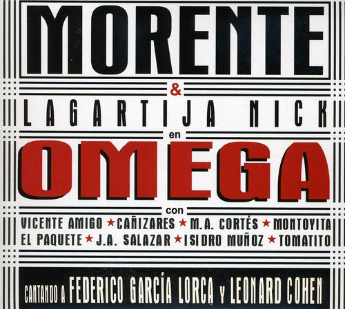 the album cover for Enrique Morente - Omega