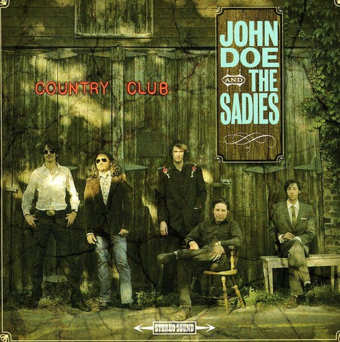 the album cover for John Doe & The Sadies - Country Club