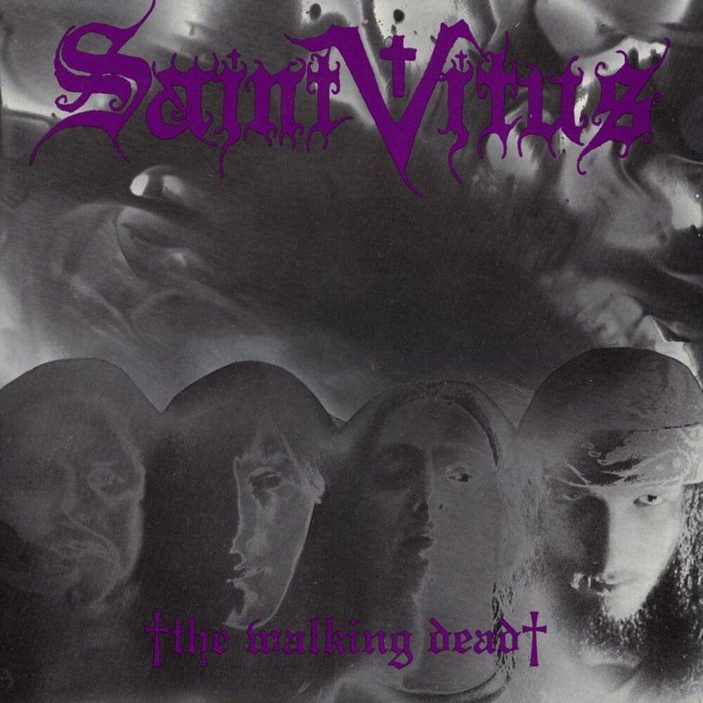 the album cover for Saint Vitus - The Walking Dead