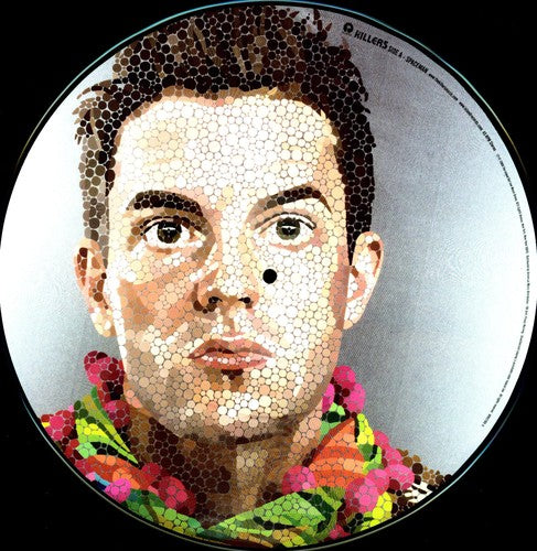 the album cover for The Killers - Spaceman/Four Winds [Single] [Limited Edition] [Picture Disc]