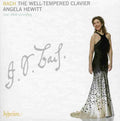 the album cover for J.S. Bach - Well-Tempered Clavier