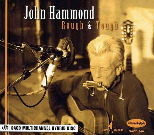 the album cover for John Hammond Jr. - Rough and Tough