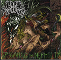 the album cover for Lord Mantis - Spawning The Nephilim