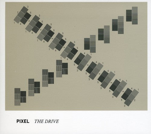 the album cover for Pixel - The Drive