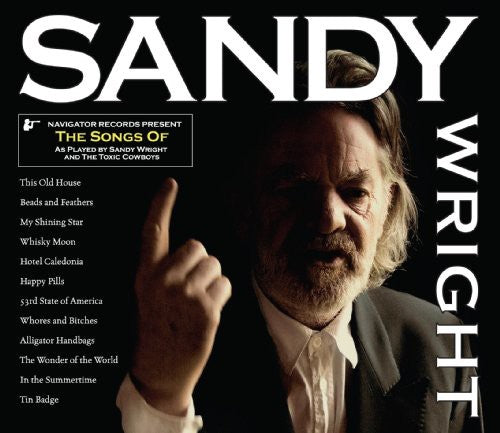 the album cover for Sandy Wright - The Songs of Sandy Wright