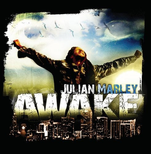 the album cover for Julian Marley - Awake