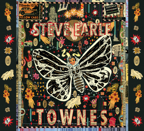 the album cover for Steve Earle - Townes [180 Gram]