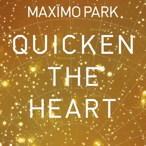 the album cover for Maximo Park - Quicken the Heart