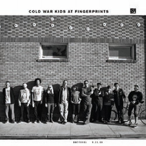 the album cover for Cold War Kids - Cold War Kids At Fingerprint