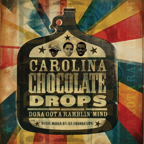 the album cover for Carolina Chocolate Drops - Dona Got a Ramblin Mind