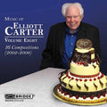 the album cover for Martin Owen - Music of Elliott Carter 8 (16 Compositions 2002)