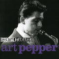the album cover for Art Pepper - Essential Standards