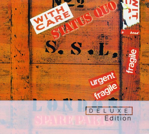 the album cover for Status Quo - Spare Parts [Deluxe Edition] [Bonus CD] [Remastered]