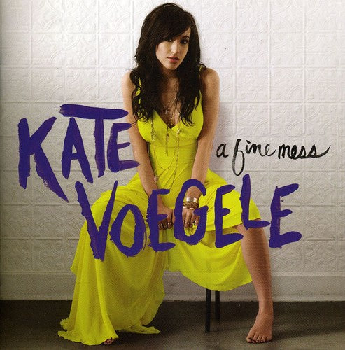 the album cover for Kate Voegele - A Fine Mess