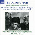 the album cover for Polish National Radio Symphony Orchestra - Girlfriends Salute to Spain / Rule Britannia