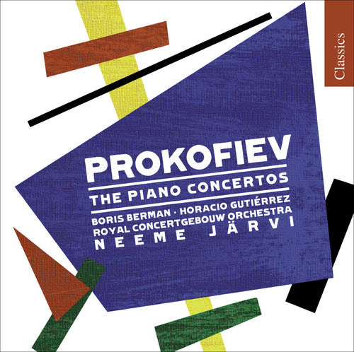 the album cover for S. Prokofiev - Piano Concertos