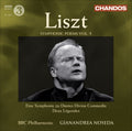 the album cover for Gianandrea Noseda - Symphonic Poems 5