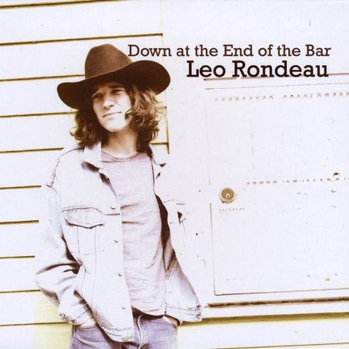 the album cover for Leo Rondeau - Down at the End of the Bar