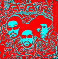 the album cover for Sa-Ra - Nuclear Evolution: The Age of Love
