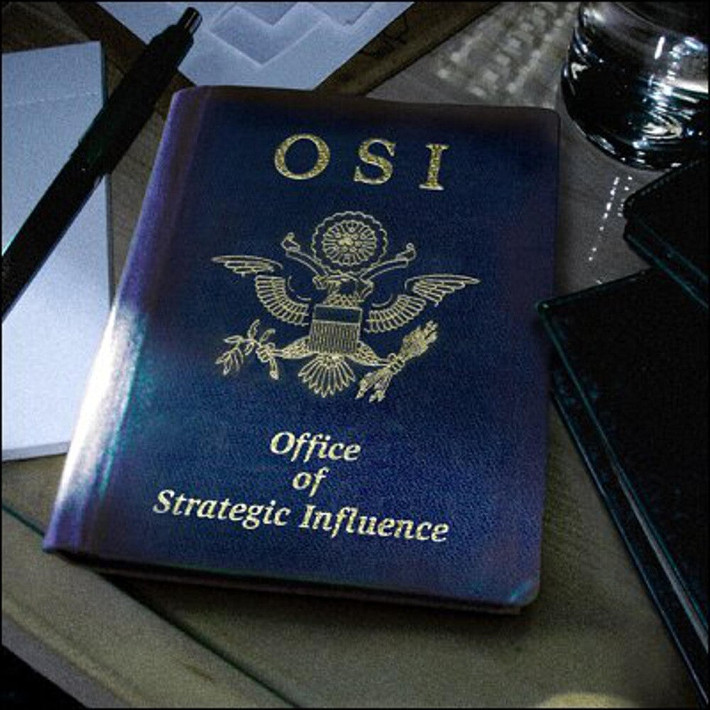 the album cover for OSI - Office of Strategic Influence