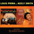 the album cover for Louis Prima & Keely Smith - Hey Boy Hey Girl / Swingin Pretty (Bonus Tracks)