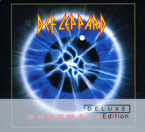 the album cover for Def Leppard - Adrenalize [Deluxe Edition] [Bonus Disc] [Remastered]