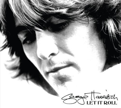 the album cover for George Harrison - Let It Roll