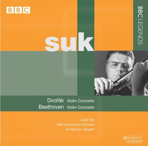 the album cover for Josef Suk - Violin Conceerto