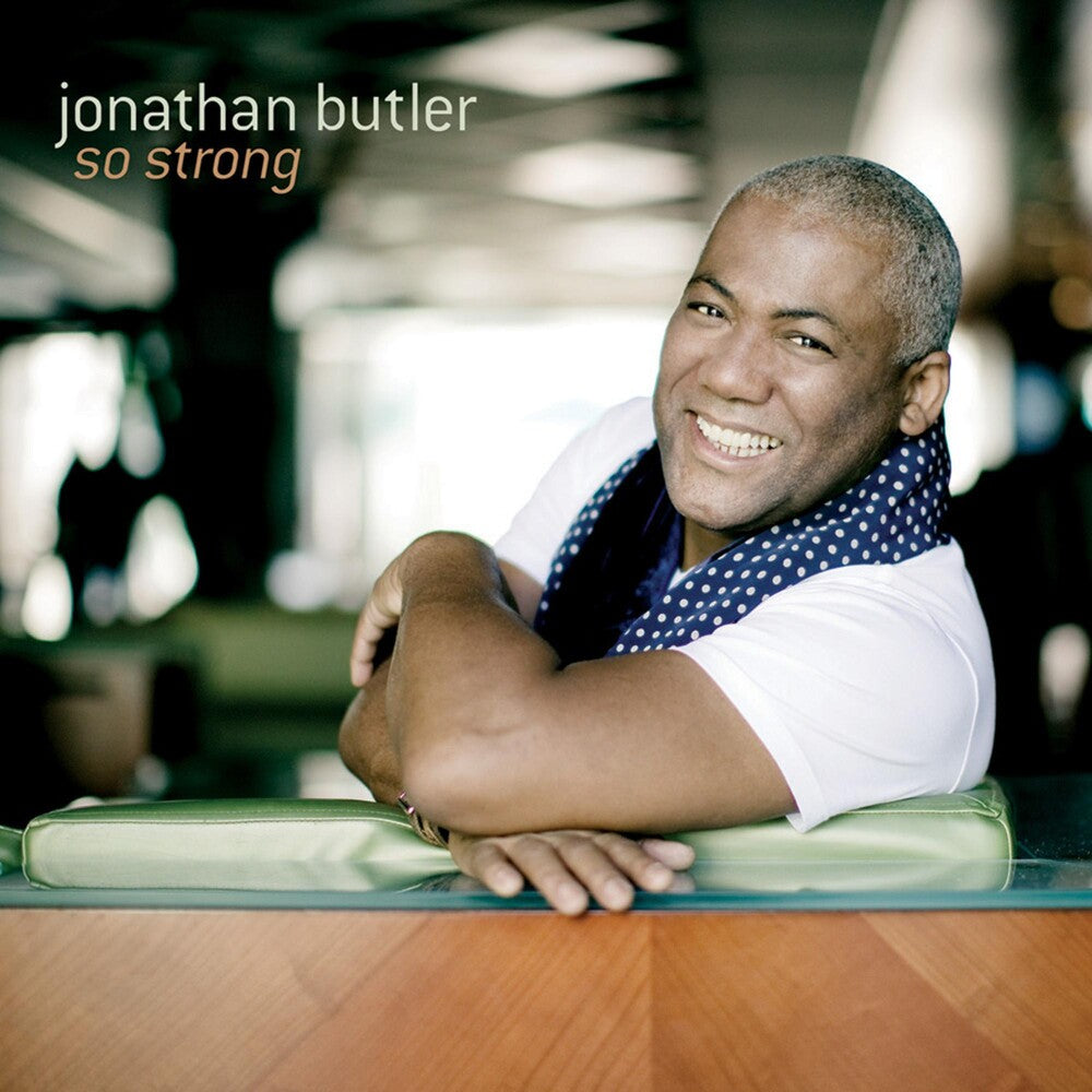 the album cover for Jonathan Butler - So Strong