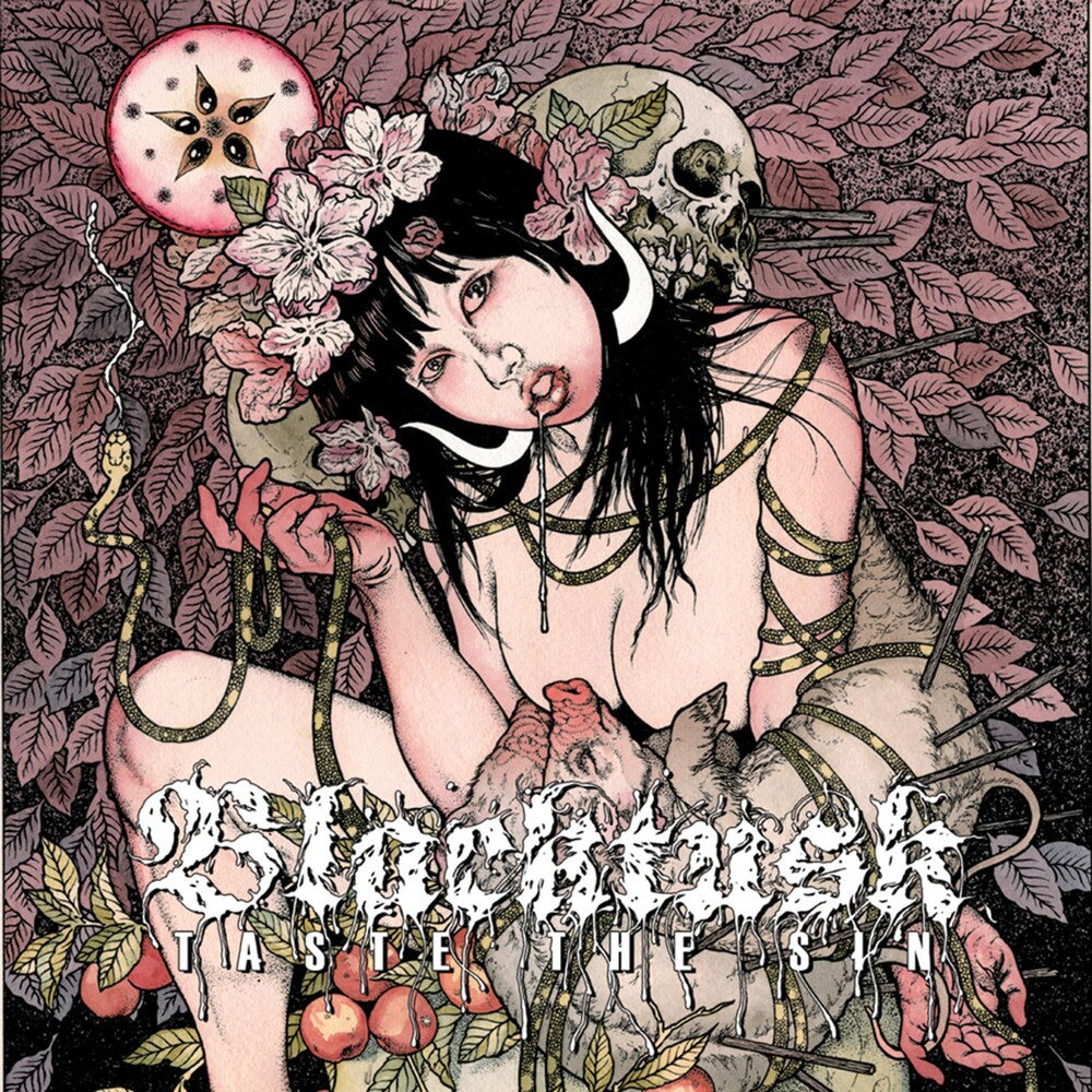 the album cover for Black Tusk - Taste The Sin
