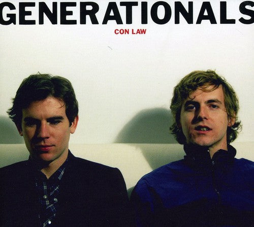 the album cover for Generationals - Con Law