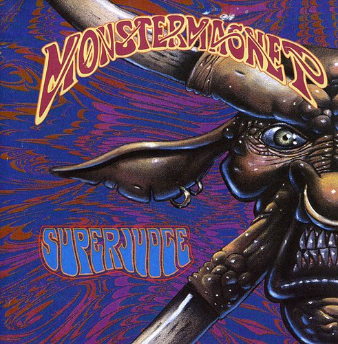 the album cover for Monster Magnet - Superjudge