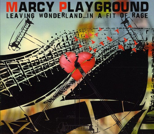 the album cover for Marcy Playground - Leaving Wonderland...In A Fit Of Rage
