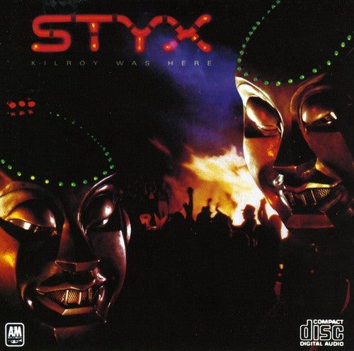 the album cover for Styx - Kilroy Was Here