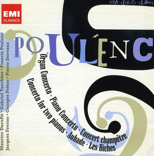 the album cover for F. POULENC - Poulenc: Concertos Aubade / Various
