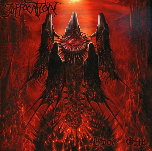 the album cover for Suffocation - Blood Oath