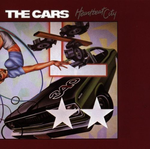 the album cover for The Cars - Heartbeat City