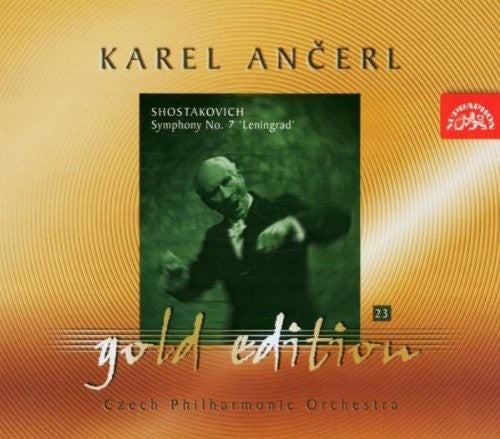 the album cover for Ancerl/Czech Po - Ancerl Gold Edition 23: Symphony 7: Leningrad