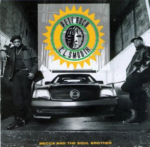 the album cover for Pete Rock & Cl Smooth - Mecca & the Soul Brother