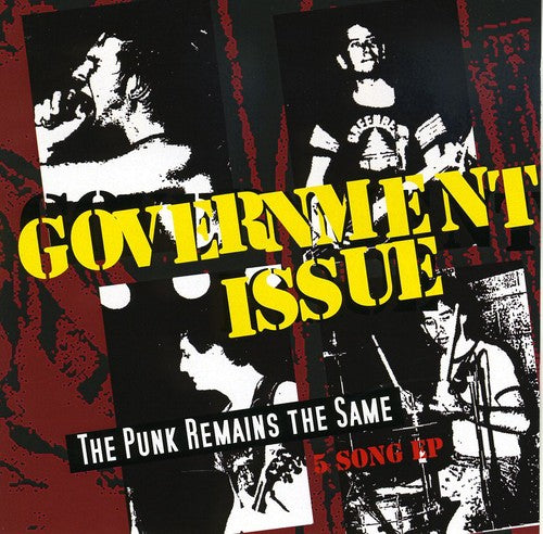 the album cover for Governement Issue - The Punk Remains The Same