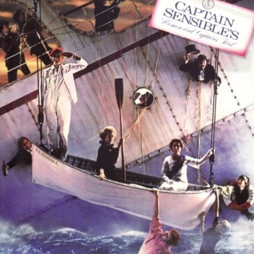the album cover for Captain Sensible - Women & Captains First [Import]