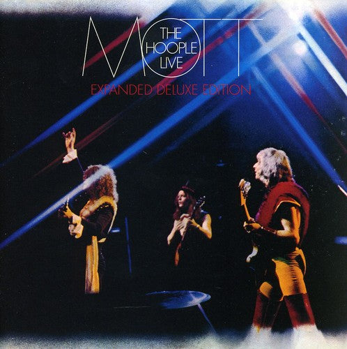 the album cover for Mott The Hoople - Mott the Hoople Live