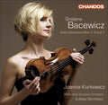 the album cover for Joanna Kurkowicz - Violin Concertos Nos 1 3 & 7