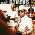 the album cover for The Isley Brothers - Here We Go Again