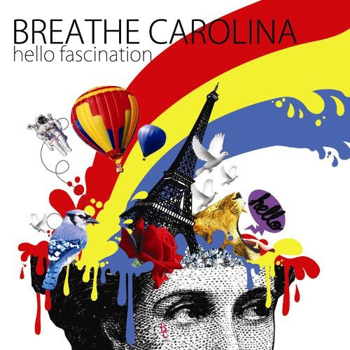 the album cover for Breathe Carolina - Hello Fascination