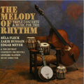 the album cover for Bela Fleck - Melody Of Rhythm: Triple Concerto and Music For Trio