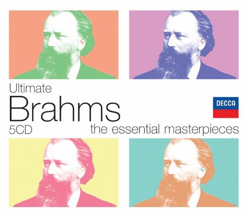 the album cover for Ultimate Brahms - Ultimate Brahms / Various